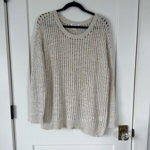 Motherhood Maternity cream sweater